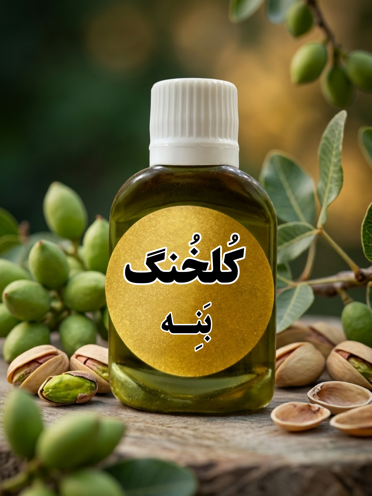 روغن کلخنگ ـ بنه ـ پسته کوهی (کلدپرس)