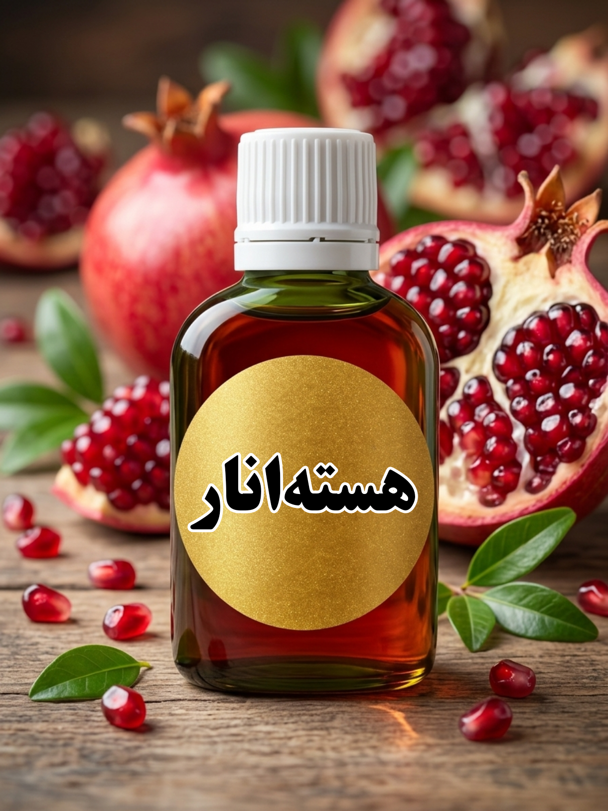 روغن هسته انار خوراکی (کلدپرس) ارگانیک